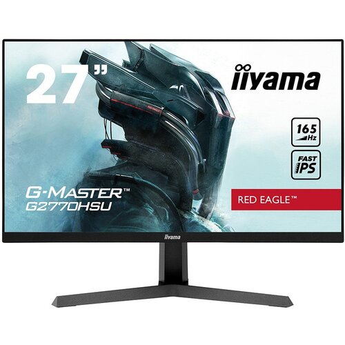 Iiyama monitor G-Master G2770HSU-B1 Gaming, 27 FullHD IPS 250 cd/m2, AMD FreeSync Premium, DP, HDMI, 0.8ms, 165Hz Slike