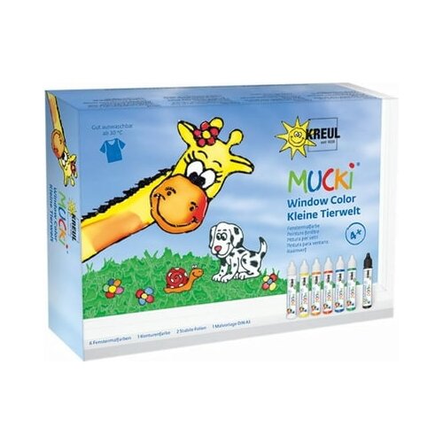 Kreul MUCKI Window Color Wildlife Set staklenih boja Cijene