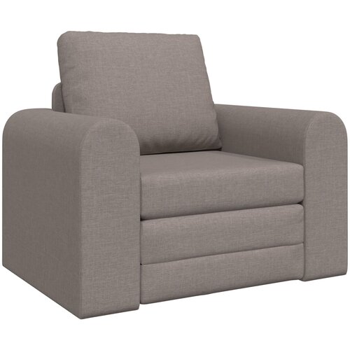 VidaXL tlačna kavč postelja 2-v-1 taupe 98x71x83 cm tkanina Slike