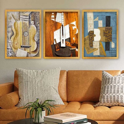 Wallity Set uramljenih slika 3AC_UNPP14, 3 Dela Cene