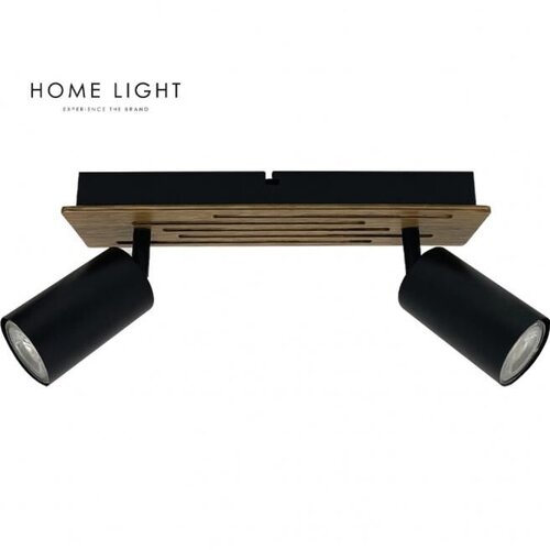 Bb Link Spot lampa 2*GU10 Crna/Drvo TALIA 66 Cene