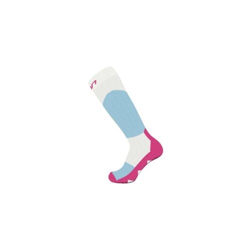 Čarape ELAN DEČIJE ALL MOUNTAIN COMFORT 2 para white-light blue-fuchsia Slike