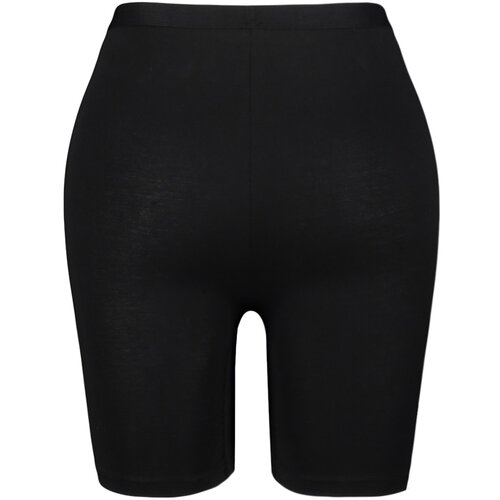Trendyol Curve Plus Size Leggings - Black - High Waist Cijene