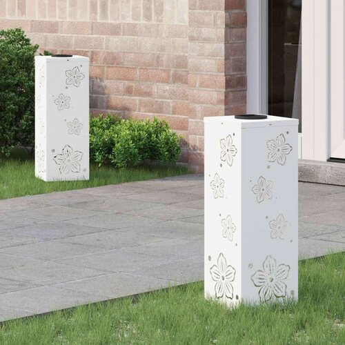  Solarna LED svjetlost za stazu 2 pcs Bijelo Cijene