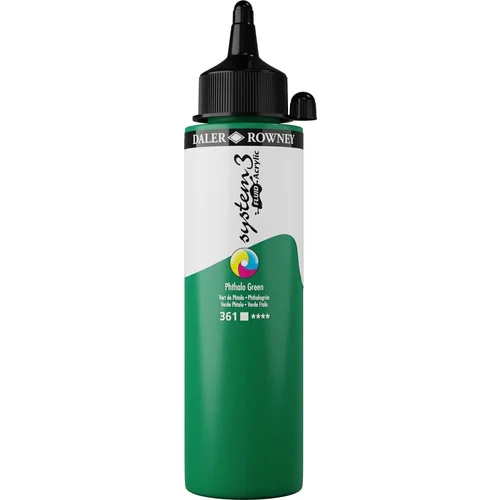 DALER ROWNEY System3 Akrilna boja Phthalo Green 250 ml 1 kom