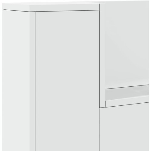  za uzglavlje s LED svjetlima bijeli 220x16,5x103,5 cm Slike