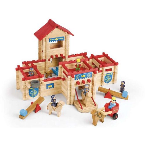 Figure djelovanja Jeujura The Wooden Castle Fort 300 Dijelovi Playset Cijene