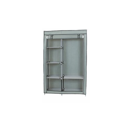  Livora prenosivi garderober 165x175cm, siva Slike