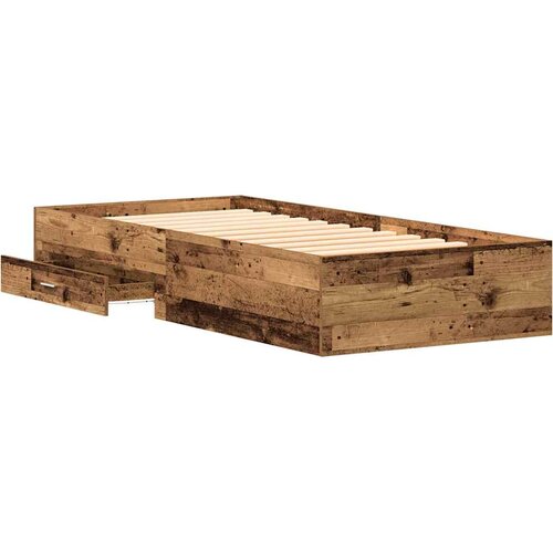  Krevetna konstrukcija Staro drvo 90 x 190 cm Konstruirano drvo Slike
