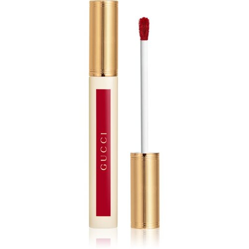Gucci Glow Oil-In-Water Tint Liquid Lipstick ble&amp;scaron;čeča vlažilna tekoča &amp;scaron;minka odtenek 509 Rosso Ancora 6.5 ml Slike
