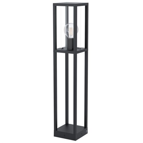 Eglo Cascinetta vanjska podna/1, e27, 40w, v-795, ip44, lijevani aluminij/staklo/crno Slike