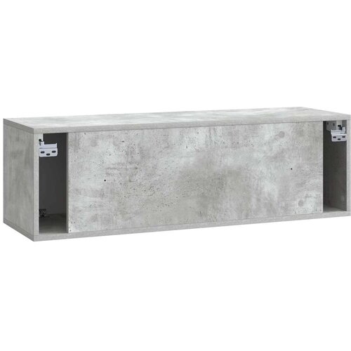  ormar za zid Betonska siva 98 x 31 x 30 cm Konstruirano drvo Slike