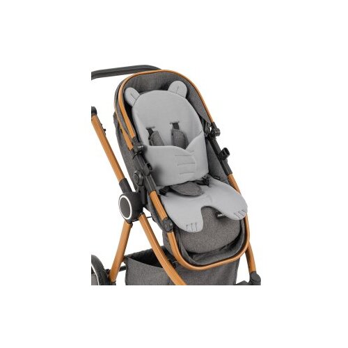 Wallxpert mekani jastuk za bebe teddy bear grey Slike