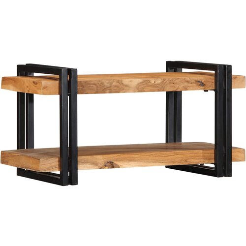 vidaXL Stenska polica 70x33x35 cm Masivni les Akacija Cene