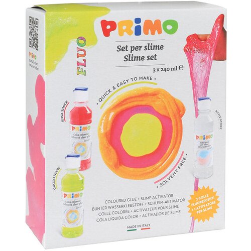  SET SLIME 240MLX2BOJE PLUS AKTIVATOR FLUO CMP.3314SLIMESET3 SORTIRANO Slike