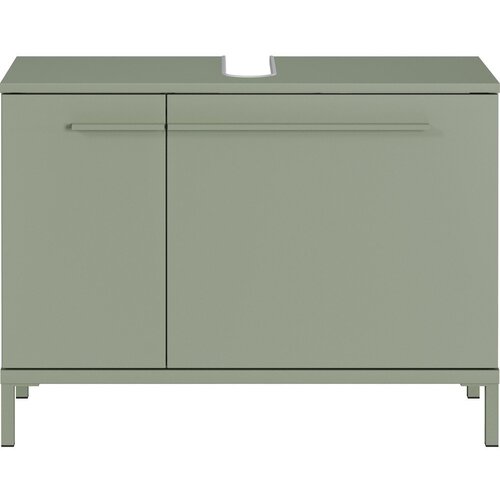 Germania Zelena omarica za pod umivalnik v mat dekorju 80x59 cm Laurino &amp;ndash; Slike