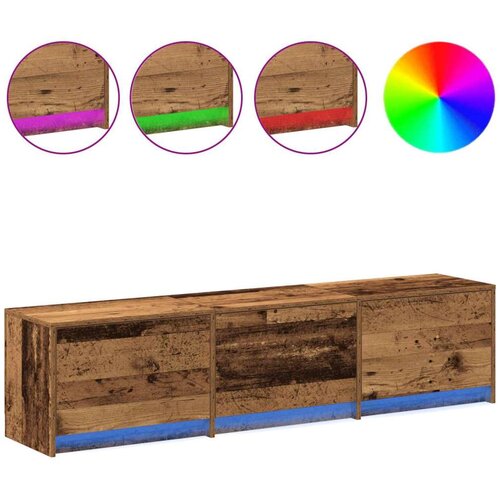  ormar Staro drvo 165 x 34 x 40 cm Konstruirano drvo - Staro drvo 165 cm Slike