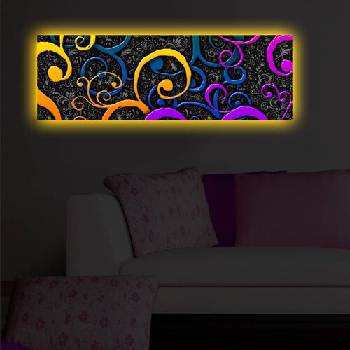 Wallity Slika sa LED osvetljenjem 3090DACT-44, 30x90 cm Cene