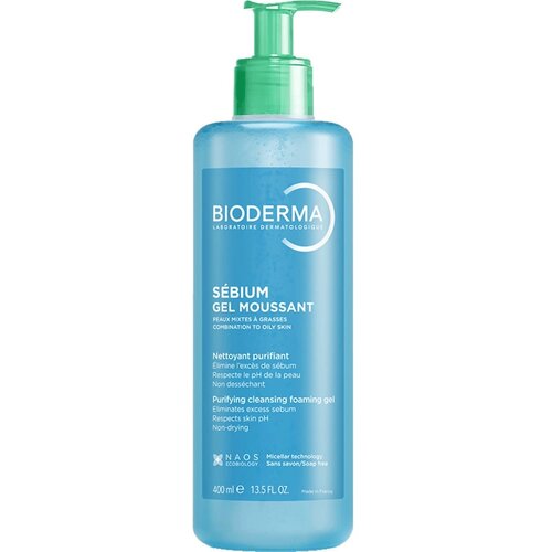 Bioderma Sébium Gel Moussant gel za čišćenje za mješovitu i masnu kožu 400 ml Cene