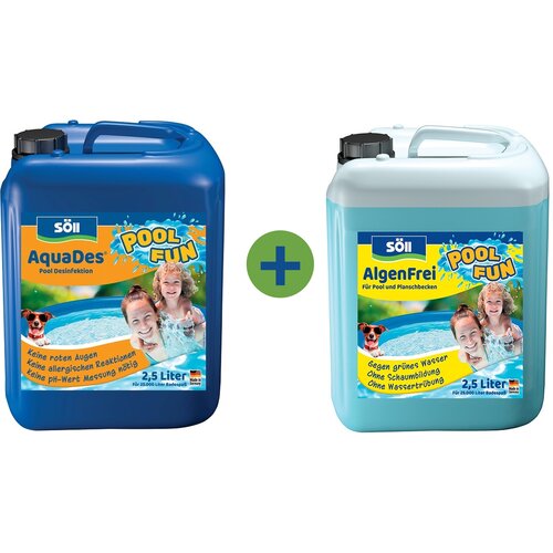 Söll Set AquaDes & AlgenFrei - 2,5 l + 2,5 l Cene