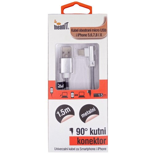 Mean IT USB kabl za smartphone i iPhone, FLIP, 1A - KABEL ZA SMARTPHONE/IPHONE Cene