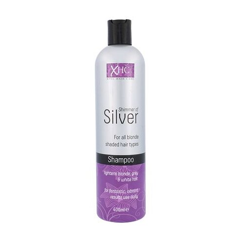 Xpel shimmer of silver &amp;scaron;ampon za sivu i plavu kosu 400 ml za žene Slike