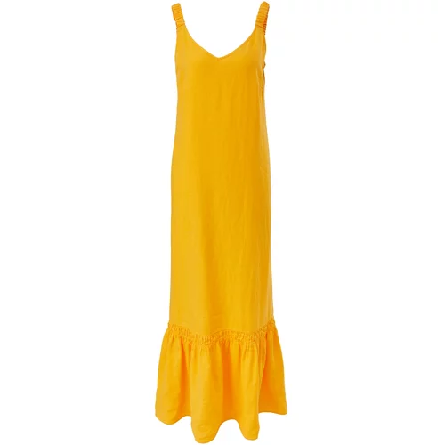 comma casual identity Ljetna haljina narančasto žuta