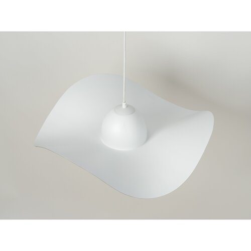  Visilica na sajli KAPELLO 1xE27/60W/230V prečnik 55 cm bela/zlatna Slike