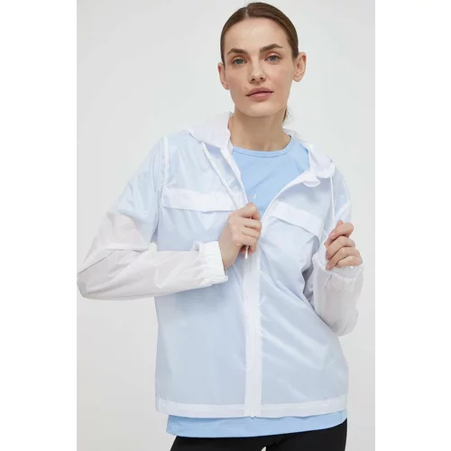 Roxy Jakna za trčanje Pure Pursuit boja: bijela, za prijelazno razdoblje, ERJJK03590