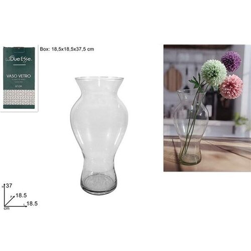  VAZA FLORA 37 CM STAKLENA Slike