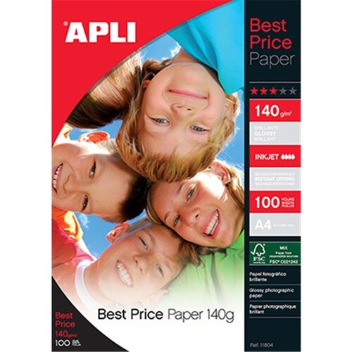  Papir APLI A4 - 140 g, 100 listova Cijene