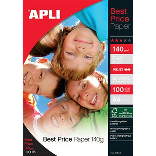  papir APLI A4 - 140 g, 100 listova