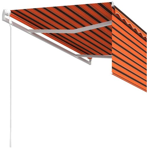  Automatska tenda s roletom 3 5 x 2 5 m narančasto-smeđa - &amp;Scaron;areni 3.5 x 2.5 m 1 Slike