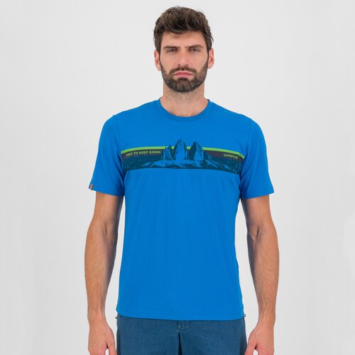 Karpos giglio t-shirt, muška majica za planinarenje, plava 2500976 Slike