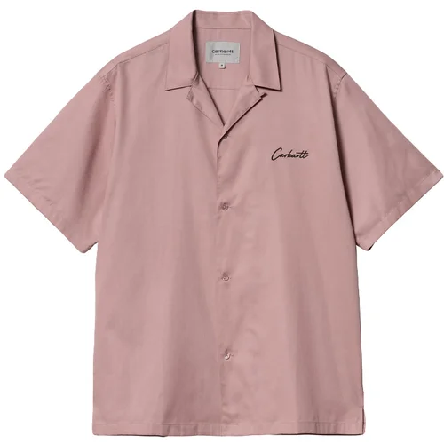 Carhartt WIP S/S Delray Shirt Pink