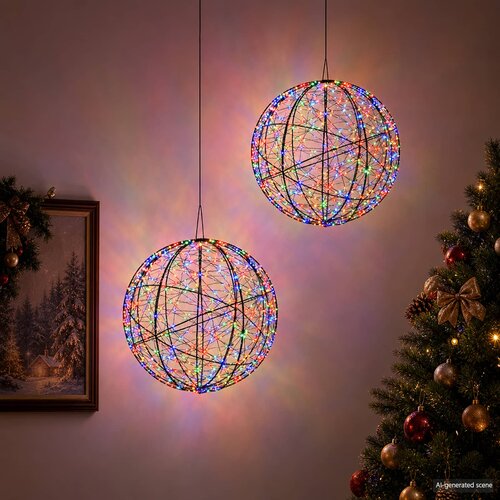  Božićni vrh svjetla 2 kom. 1000 LED lampica Višebojno Cene