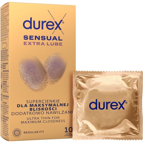 Durex Sensual Extra Lube 10 pack Cene