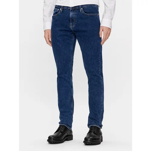 Calvin Klein Jeans Jeans hlače J30J324194 Modra Slim Fit