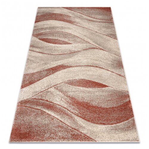 RugsX Preproga FUSION 1617 krem / terakota - Valovi, moderna, abstraktna 120x170 cm, (5000175384) Cene