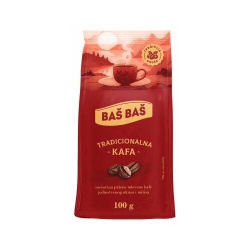 Ba&amp;scaron; Ba&amp;scaron; KAFA MLEVENA 100G Slike