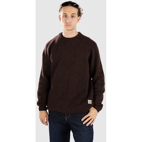Carhartt WIP Anglistic Pulover speckled tobacco Cene