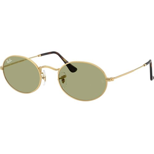 Ray-ban Oval RB3547 001/4E M (51) Zlata/Zelena Cene