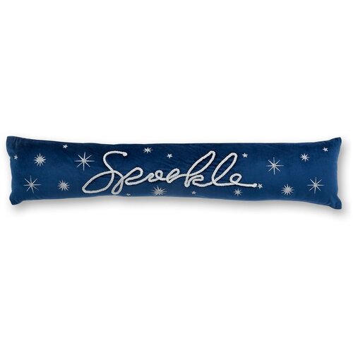 Catherine Lansfield Plava zaštita za vrata od propuha 20x90 cm Sparkle – Cijene