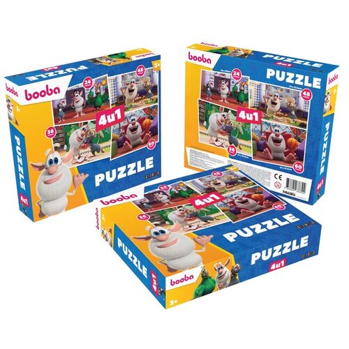  Booba Puzzle 4U1 168kom Slike