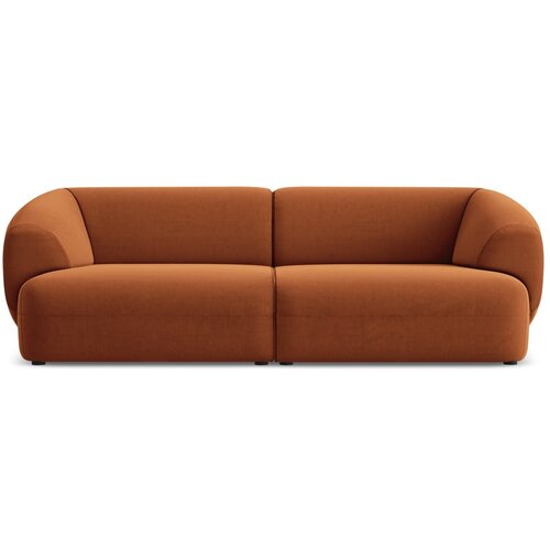 Makamii Narančasta baršunasti sofa 232 cm Moana – Cijene