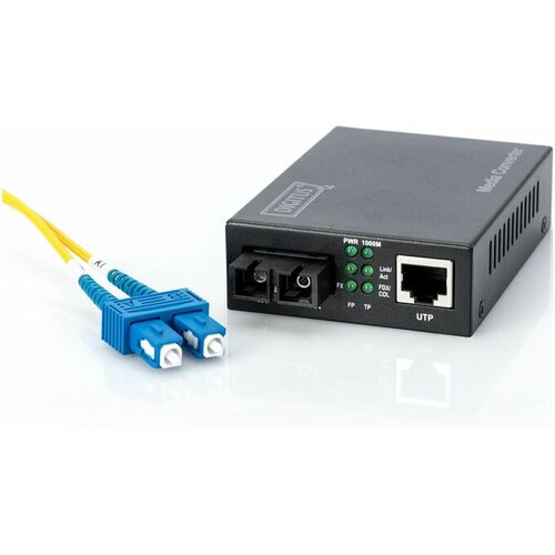 Digitus Pretvornik FO-UTP 1000/1000 SC Singlemode DN-82121-1 Cene