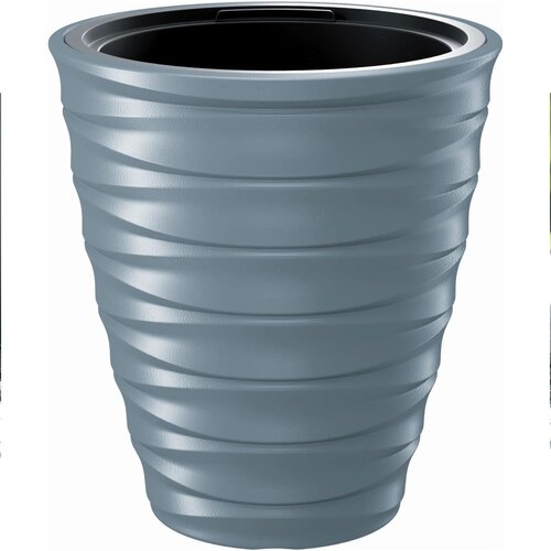 Prosperplast Freze DBFE400-443U tegla za cvijeće s umetkom 28 L &amp;ndash; &amp;Oslash; 38,3 &amp;times; 41,9 cm, svijetlo siva Slike
