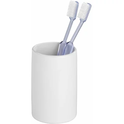 Wenko bijela keramička šalica za četkice za zube polaris