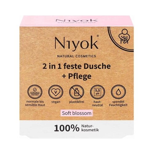 Niyok 2u1 čvrsti gel za tu&scaron;iranje i njegu - Soft Blossom Cijene