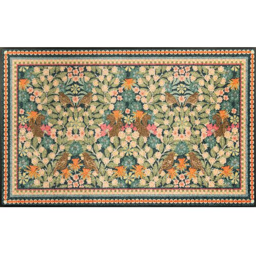 wash+dry PREDPRAŽNIK Garden Luxe Blue 75/120 cm potiskano večbarvno Cene